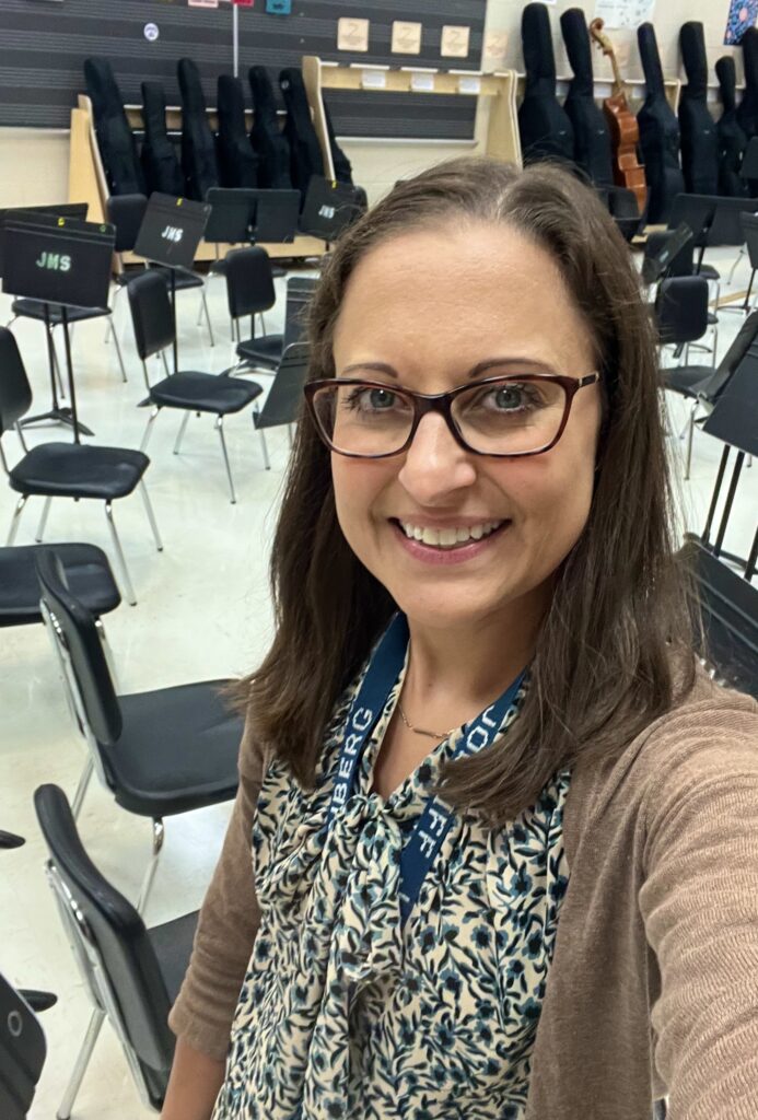 Leah Rosenberg, Jolliff Middle School Orchestra Director